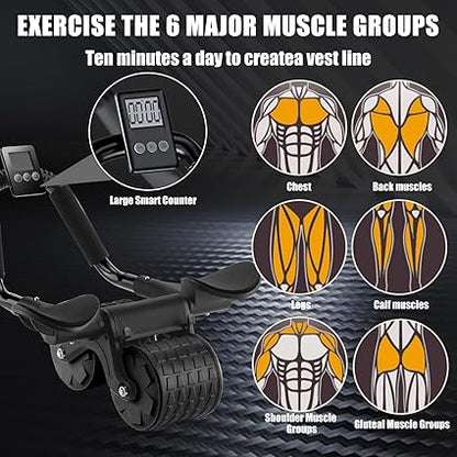 Ab Roller with Elbow Support